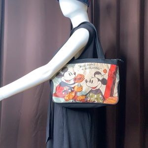 Disneyland Mickey and Minnie tote bag